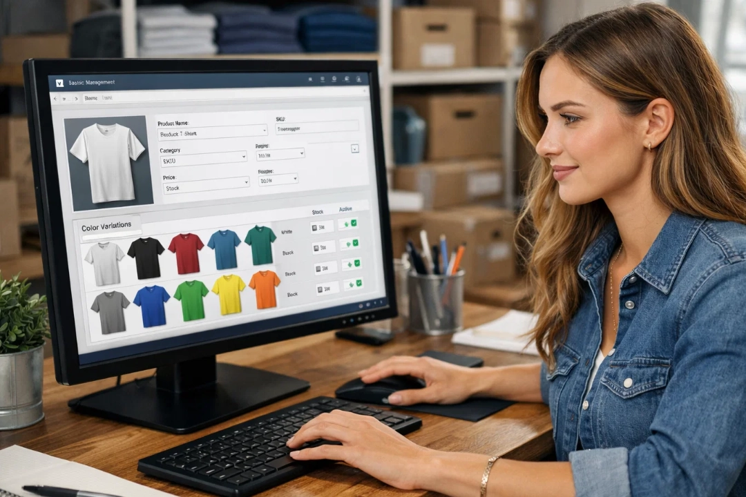 Como Organizar Cadastro de Produtos em Loja de Roupas