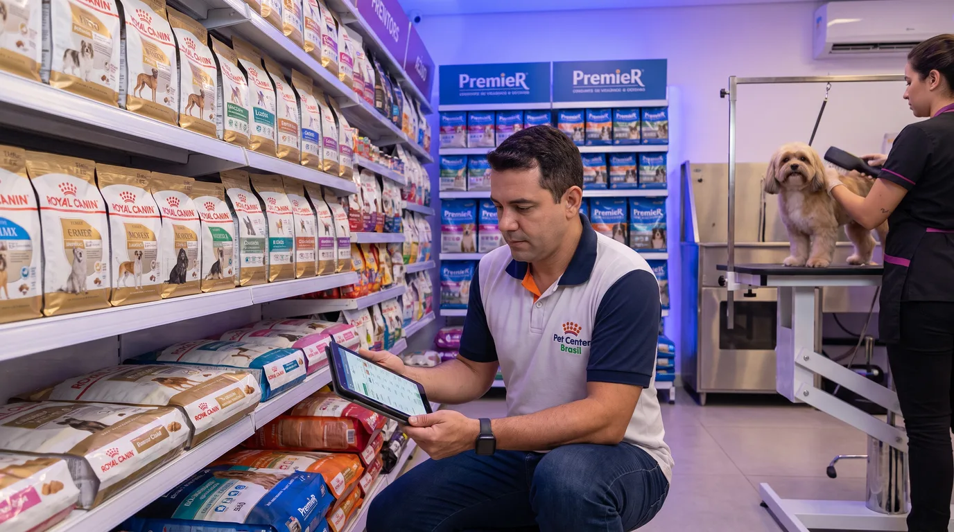 Gestão de pet shop: como organizar estoque de ração e serviços no mesmo sistema